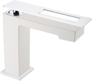 Смеситель для раковины Boheme Q белый/хром 141-WCR